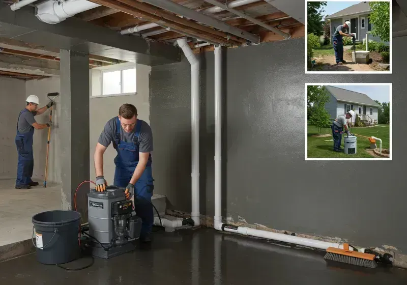 Basement Waterproofing and Flood Prevention process in Omaha, NE